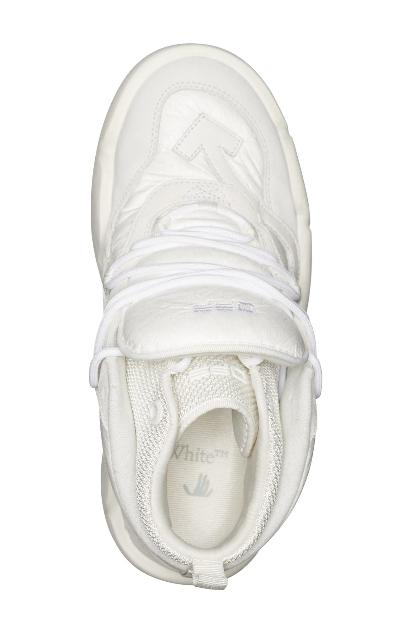 Off-White Optic Chlorine Mid Top Sneaker, Alternate, color, 