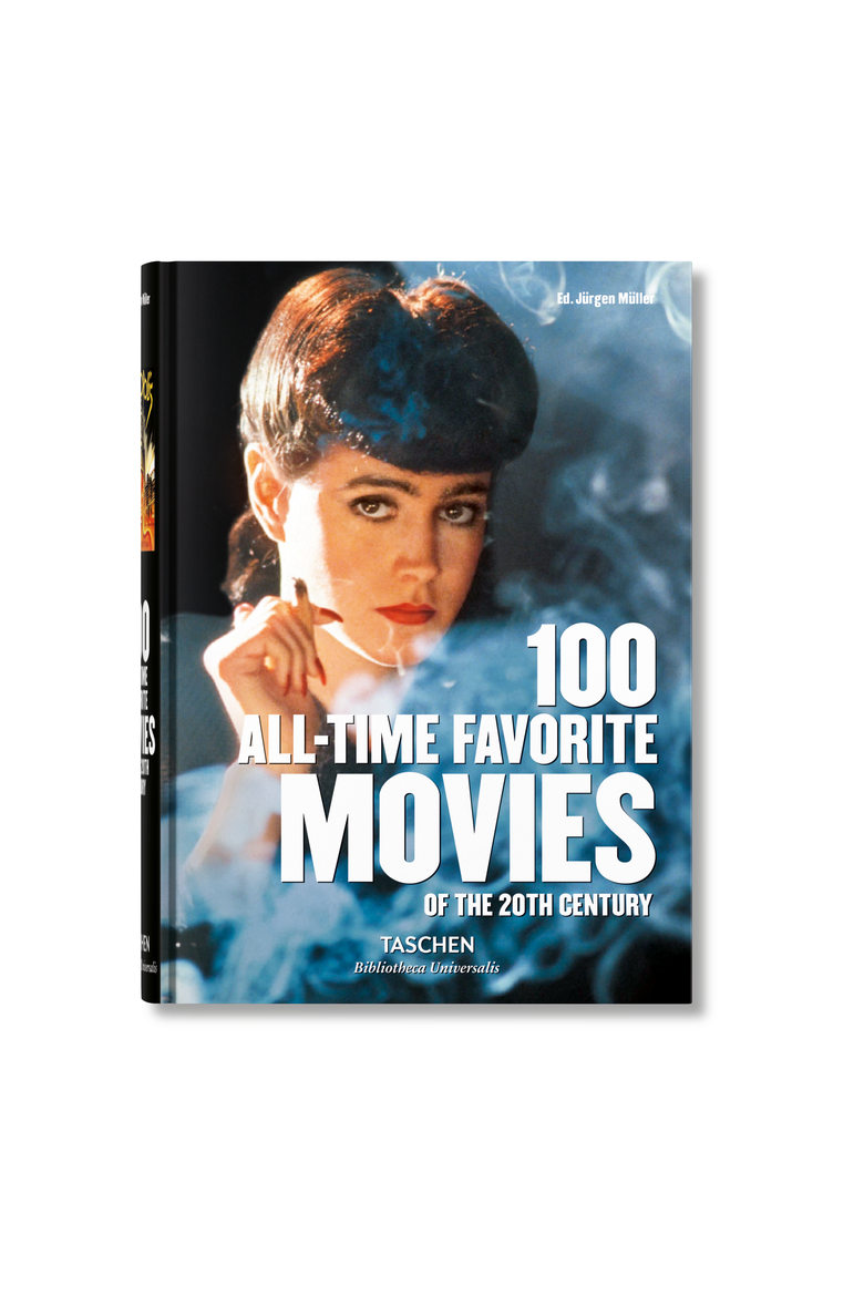 100 All Time Favorite Movies of the 20th Century Book, Main, color, Dark Blue / Black