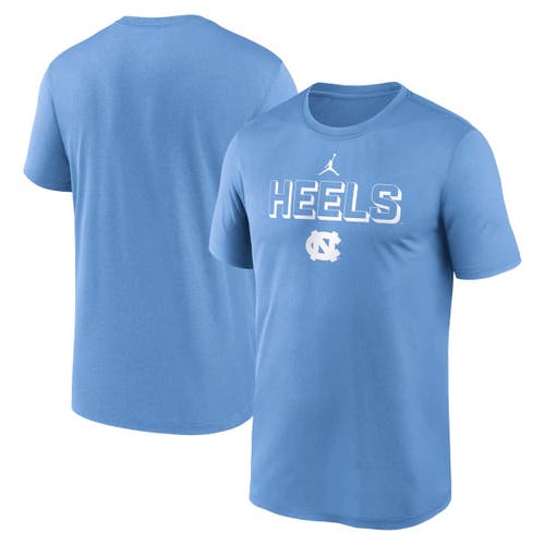 Jordan Brand Carolina Blue North Carolina Tar Heels 2025 Sideline Legend Performance T-shirt