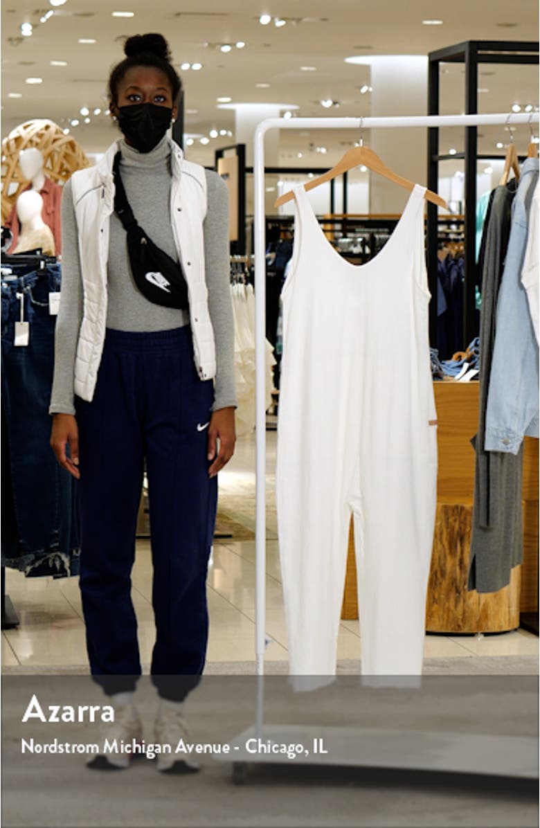 Organic Pima Cotton Crop Jumpsuit, sales video thumbnail