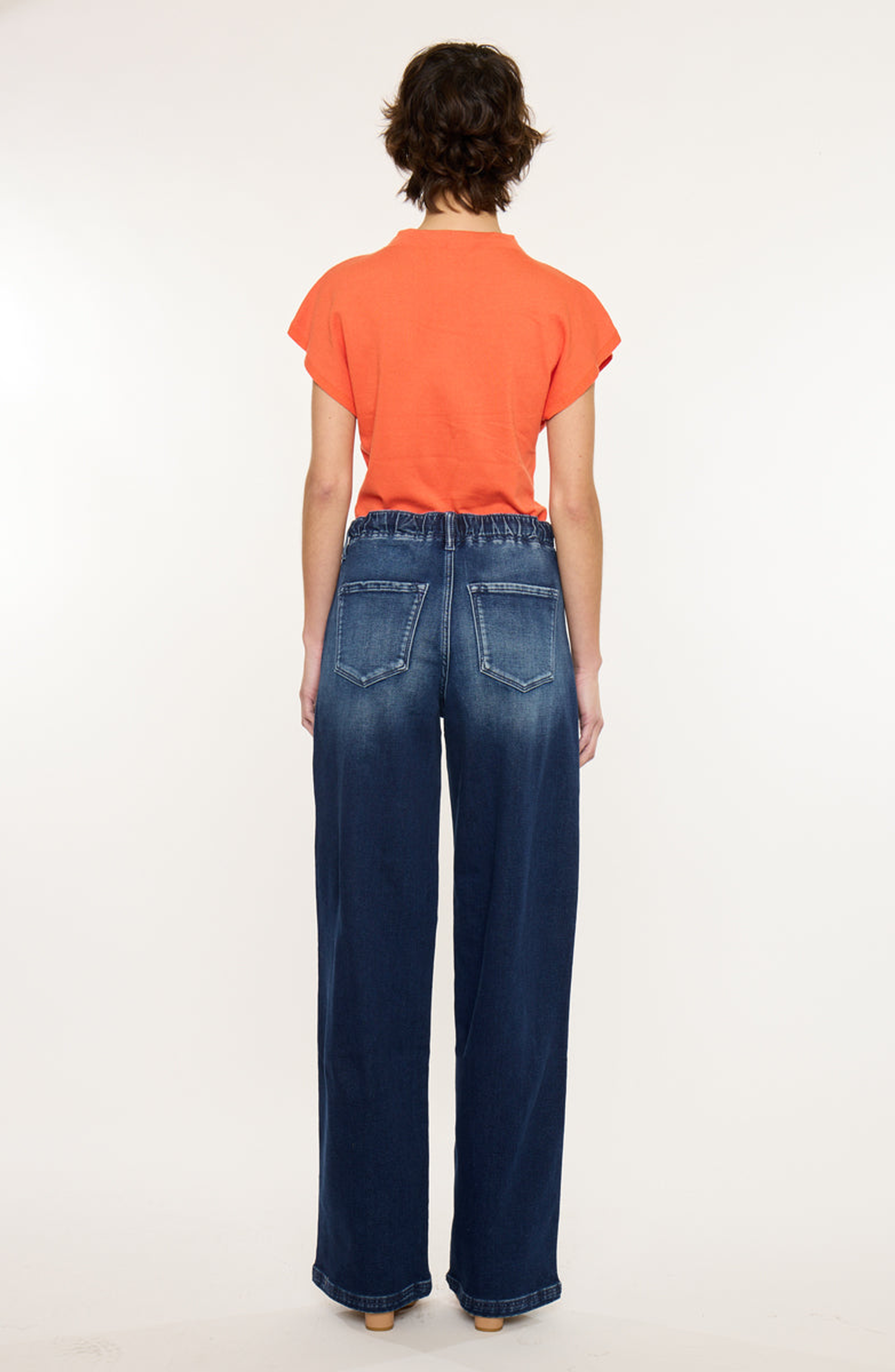 Quin Knit High Rise Wide Pants - image 2