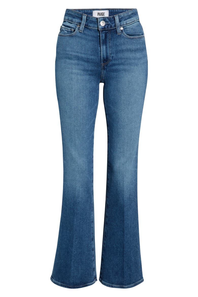 Laurel Canyon High Waist Bootcut Jeans, Alternate, color, BOOKSHELF