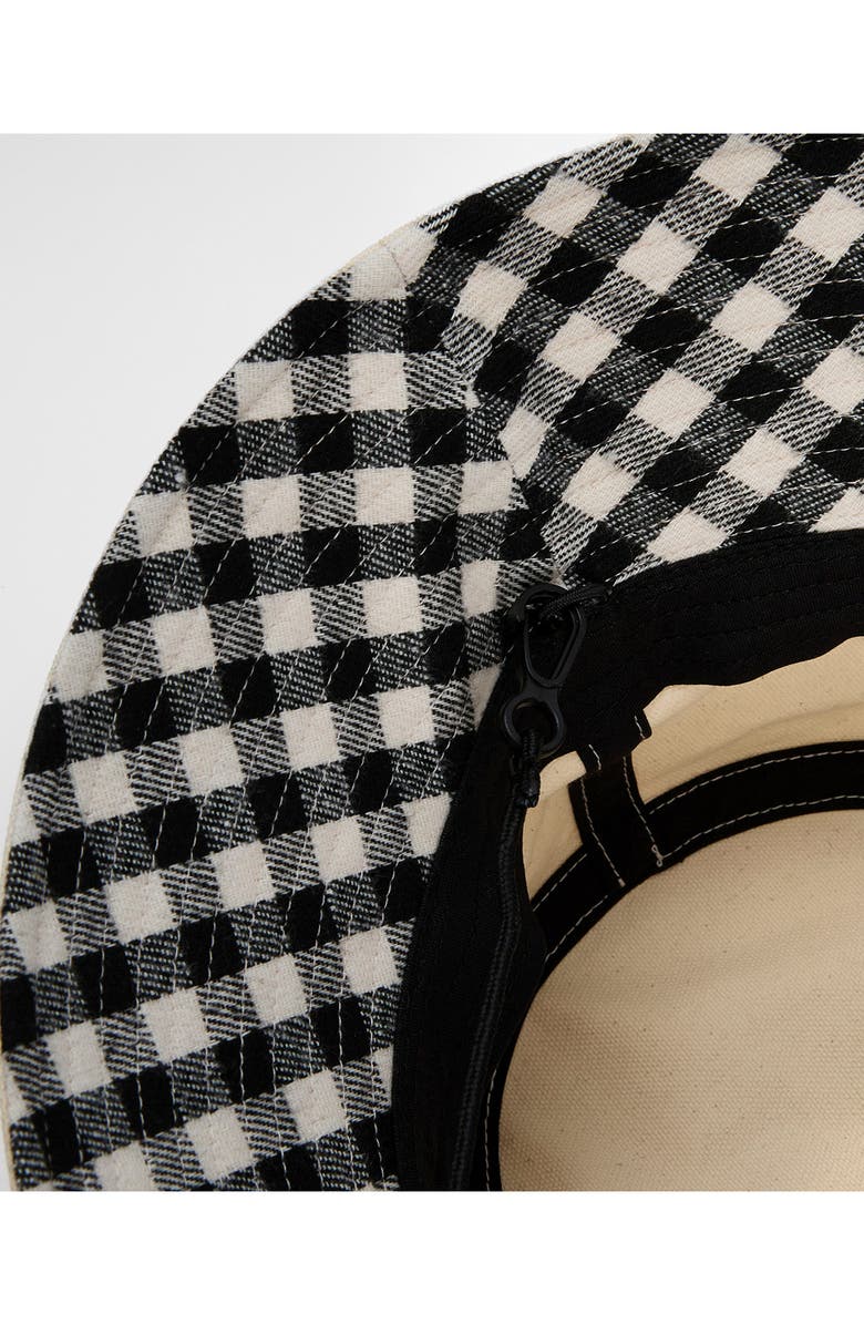 Barbour Selena Cotton Twill Bucket Hat, Alternate, color, Ecru