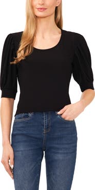 CeCe Puff Sleeve Sweater