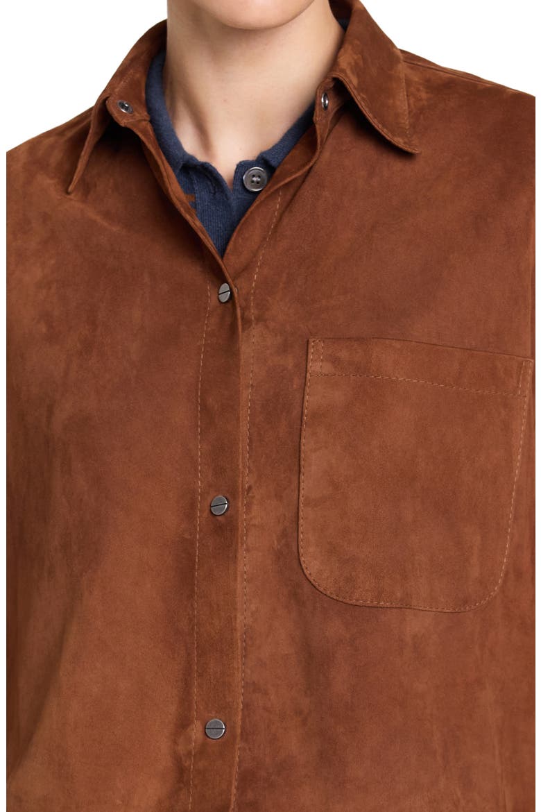 Little Big Joe Wool Blend Shirt, Alternate, color, CIGAR