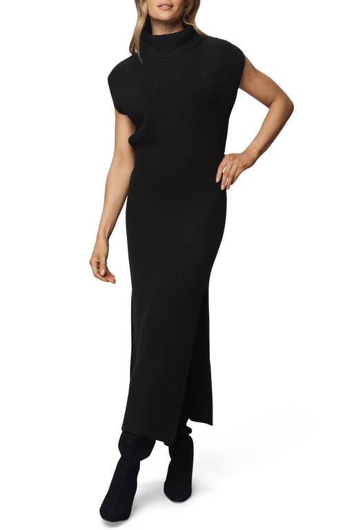 Splendid Marigold Maxi Sweater Dress In Black