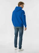 Champion Men's Champion  Royal Los Angeles Dodgers Reverse Weave Chenille Hoodie