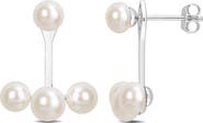 Julianna B. Cultured Pearl Drop Earrings 14k