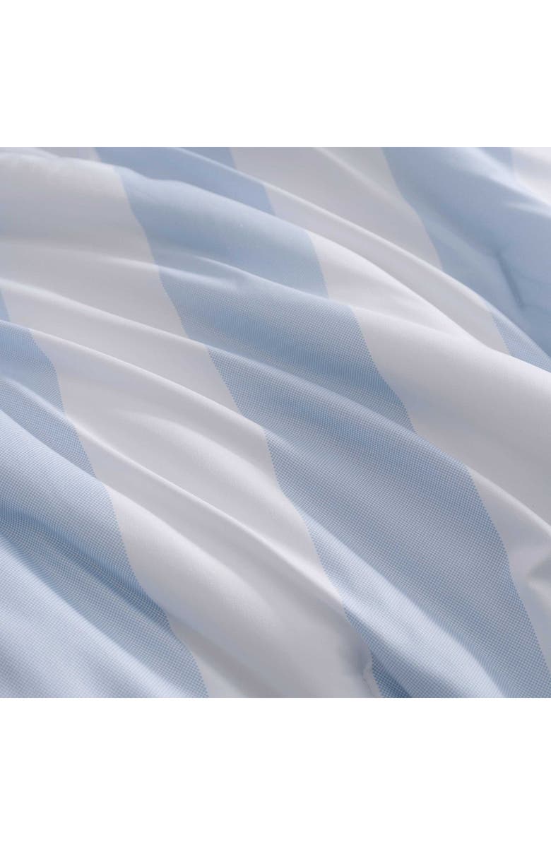 Tommy Hilfiger Berkely Stripe Comforter & Shams Set, Alternate, color, White/ Boathouse Blue