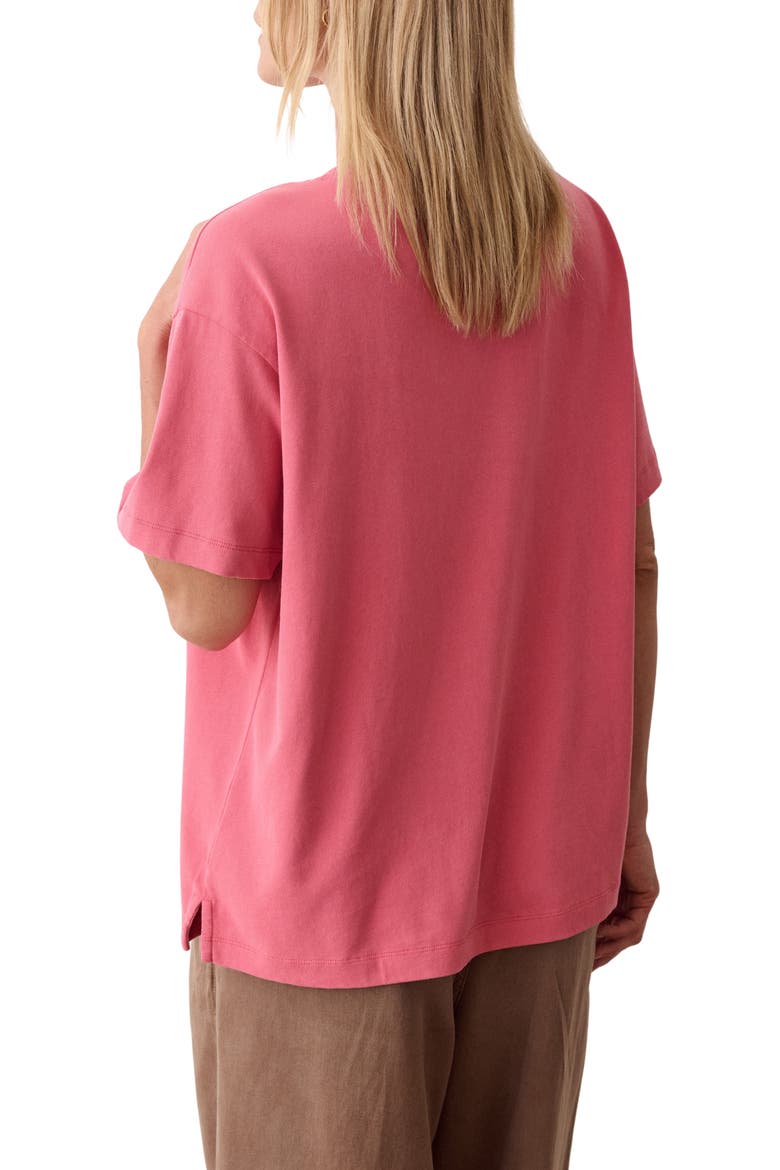 Miracle Oversize Organic Cotton Jersey Graphic T-Shirt, Alternate, color, DUSK ROSE