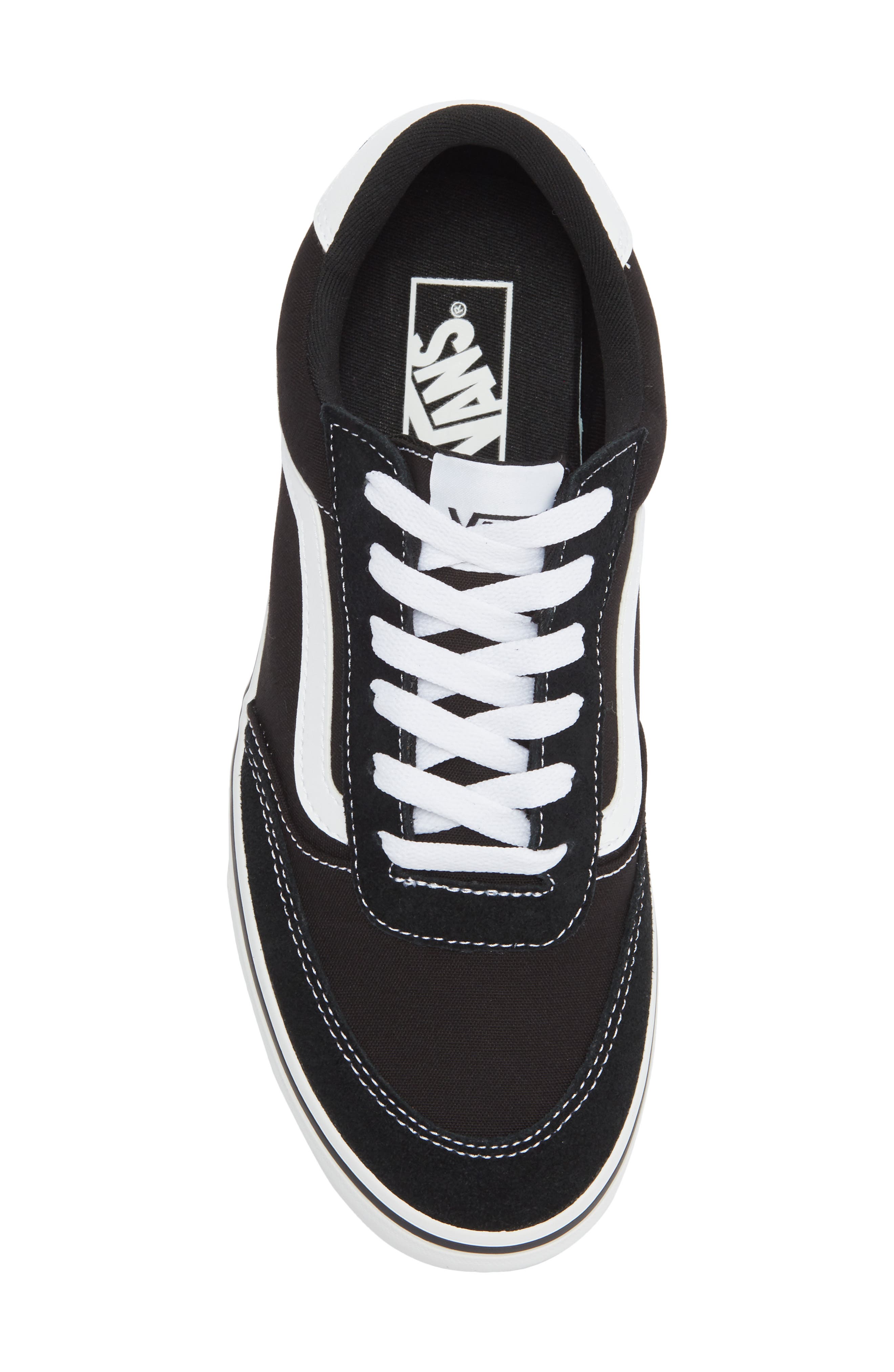Brooklyn Sneaker, Alternate, color, BLACK WHITE
