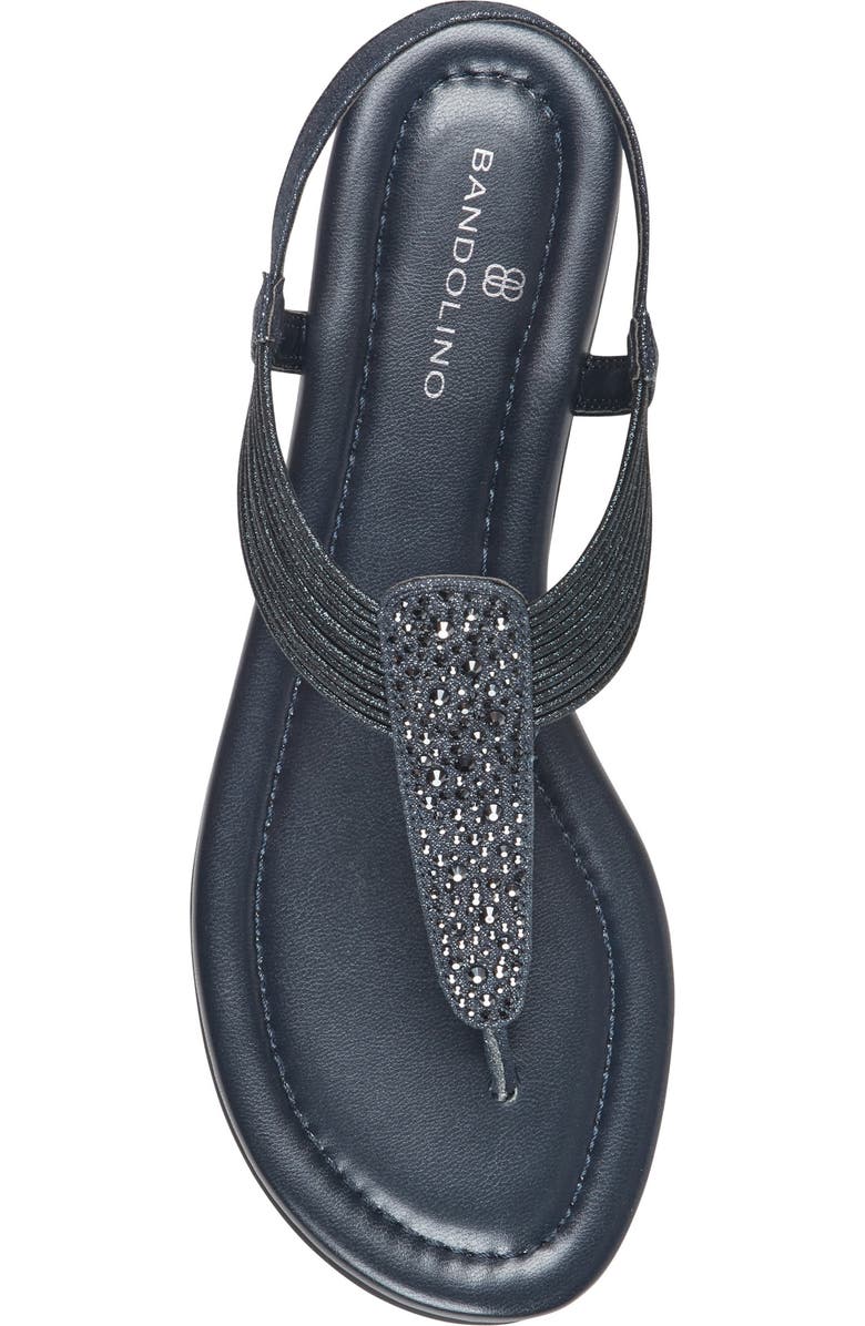 Bandolino Kayte 2 Strappy Embellished Sandal, Alternate, color, Dark Blue