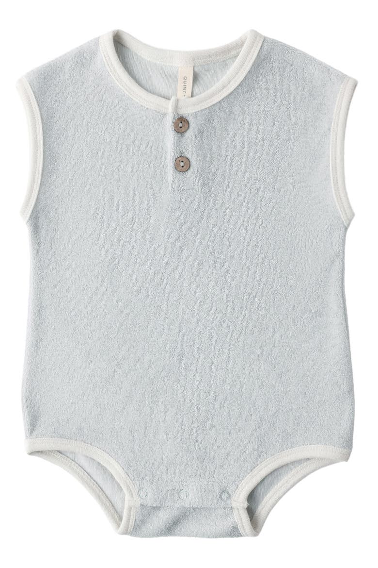 Terry Cloth Romper, Main, color, SKY