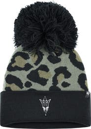 '47 Women's '47 Hunter Green Arizona State Sun Devils Bagheera Cuffed Knit Hat with Pom