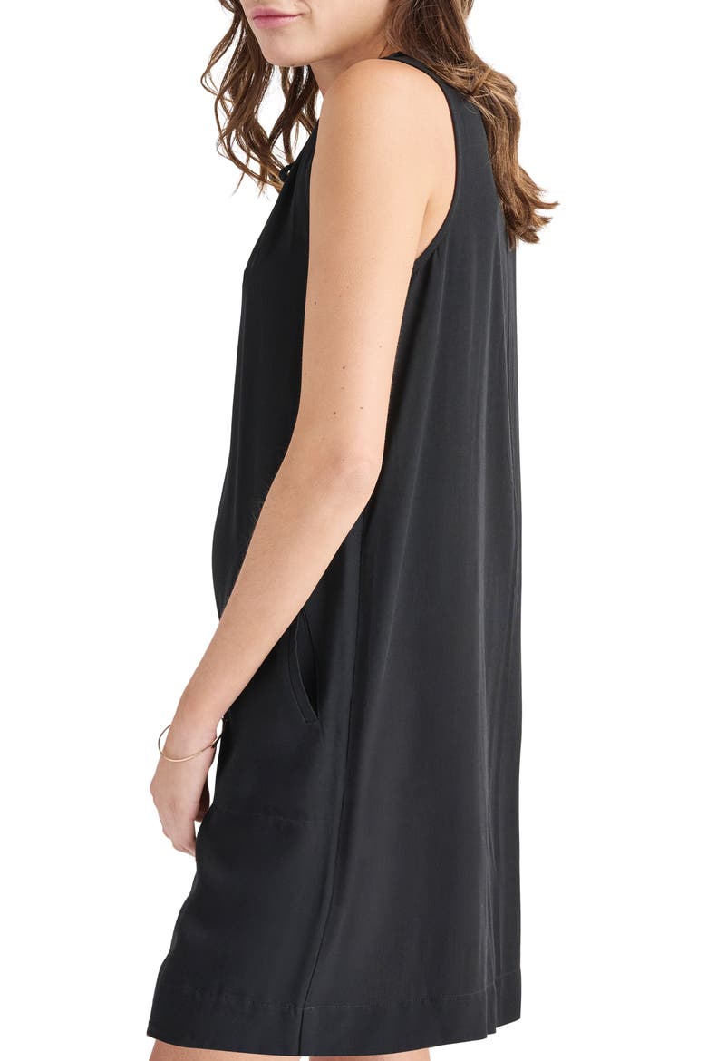 Jennifer Sleeveless Minidress, Alternate, color, BLACK