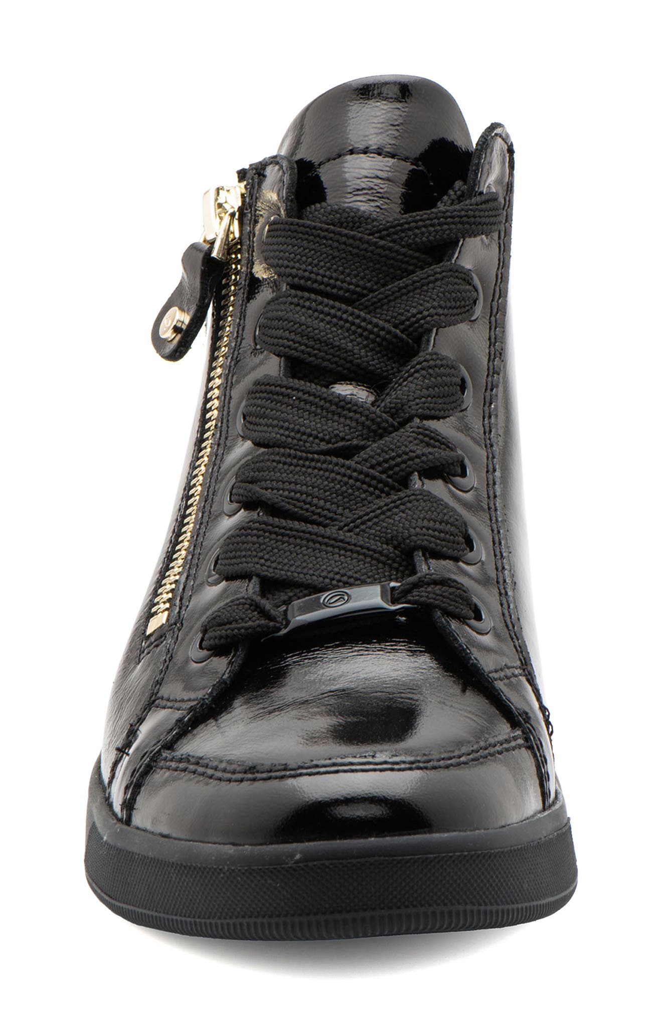 ara Rei Sneaker, Alternate, color, Black Patent