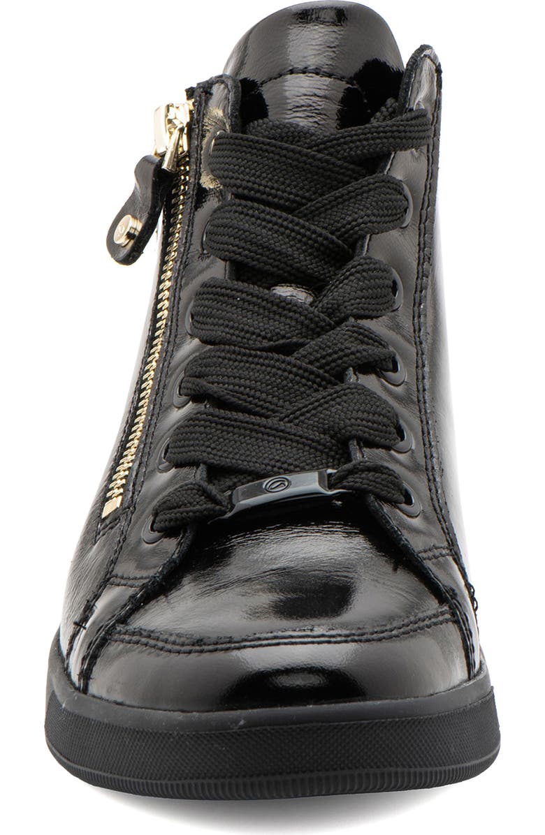 ara Rei Sneaker, Alternate, color, Black Patent