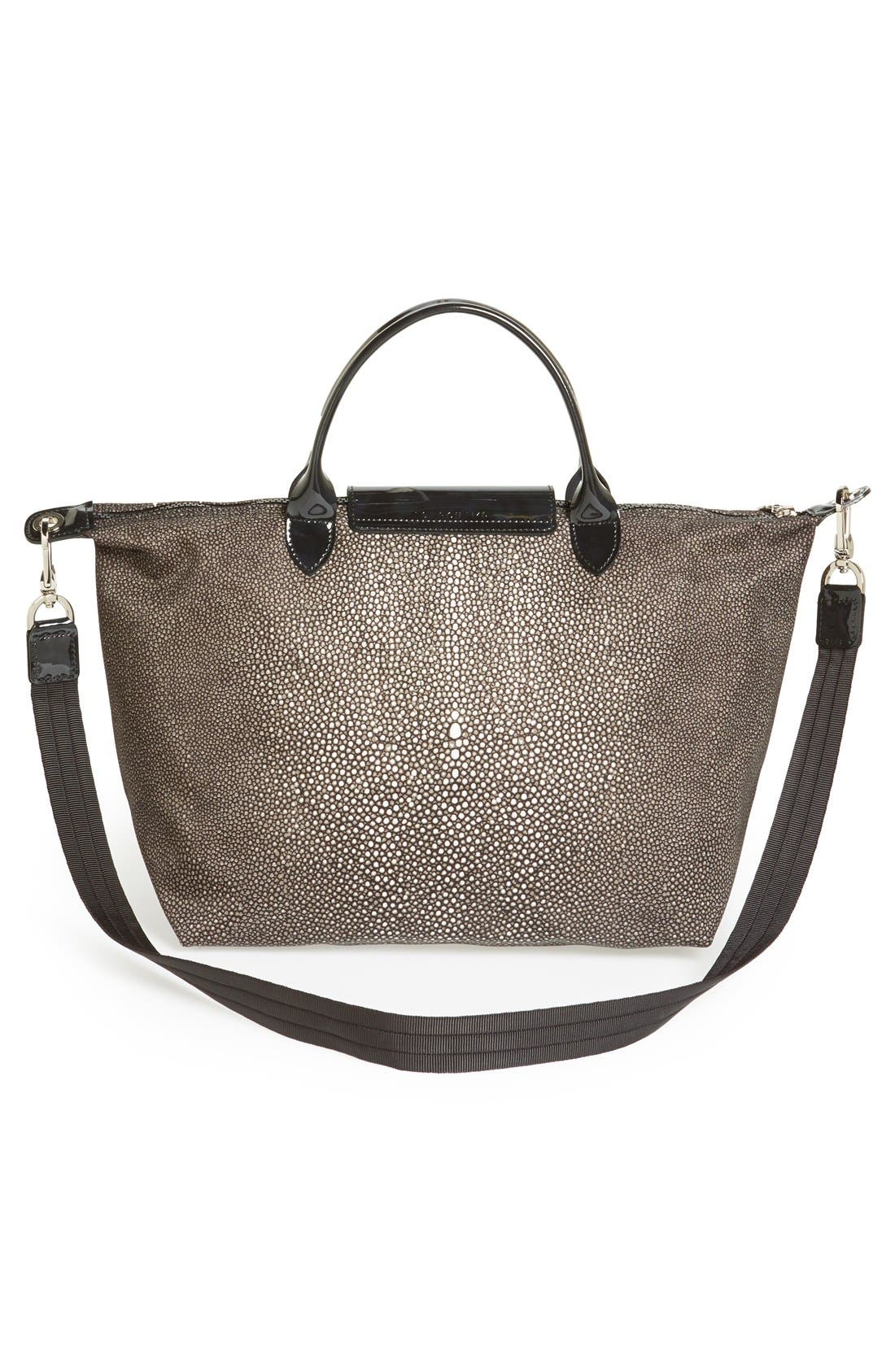 'Le Pliage - Neo Fantaisie Medium' Canvas Tote, Alternate, color, IRON