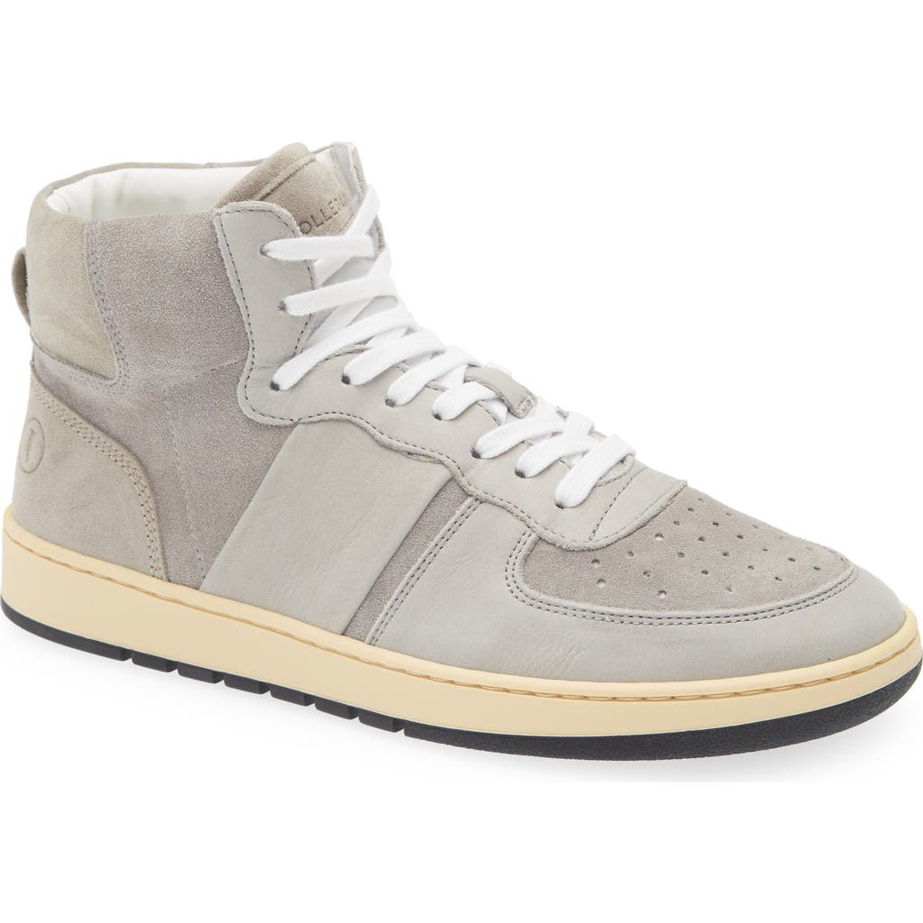 Collegium Pillar Destroyer High Top Sneaker In Gray