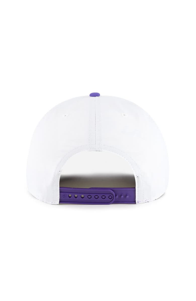 '47 Men's '47 White/Purple Phoenix Suns Tribute Two-Tone Hitch Adjustable Hat, Alternate, color, 