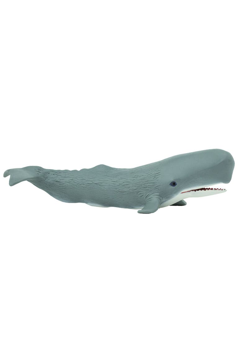 Sperm Whale Toy, Main, color, Grey