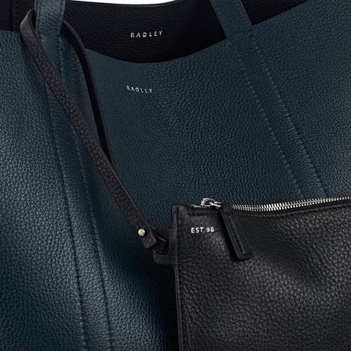 Radley Hanbury Row Large Open Top Tote Bag In Black