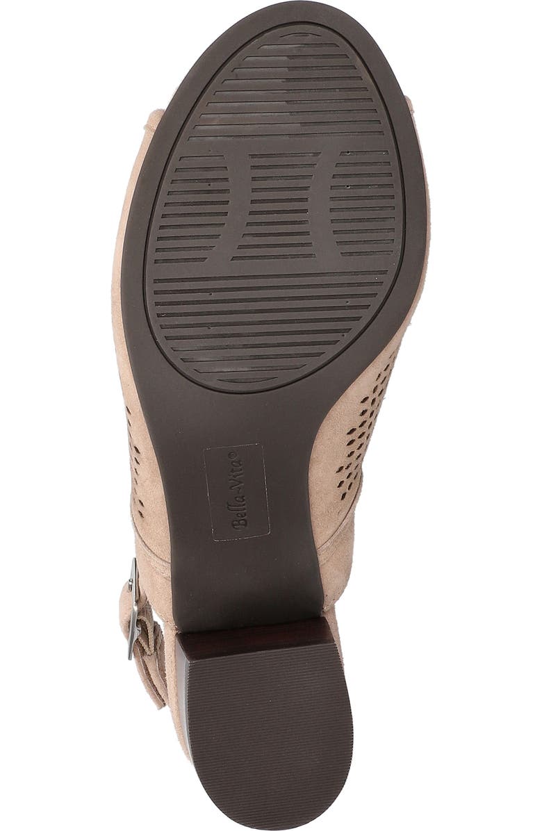 Bella Vita Emmalyn Sandal, Alternate, color, Almond Suede Leather