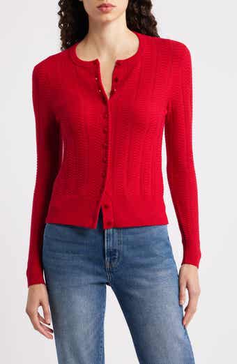 Francesca Wool Blend Cardigan