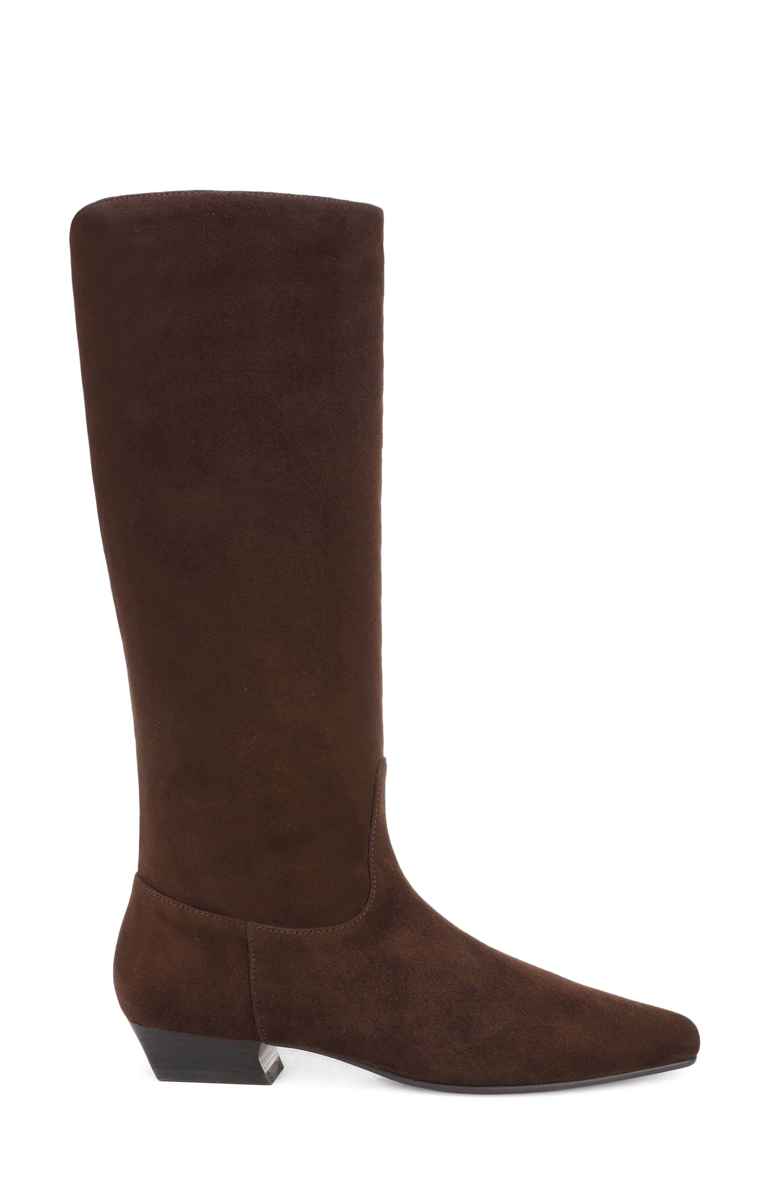 Addison Tall Boot, Alternate, color, COFFEE BEAN SUEDE