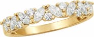 SAVVY CIE JEWELS Cubic Zirconia Eternity Band