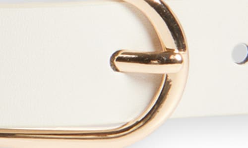Nordstrom Rack Double Keeper Belt In White