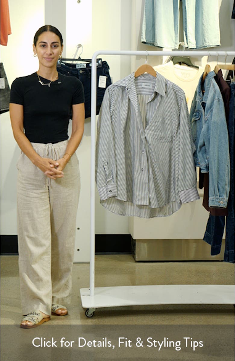 Aris Stripe Button-Up Shirt, sales video thumbnail