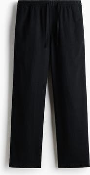 H&M Relaxed Fit Linen-blend Trousers