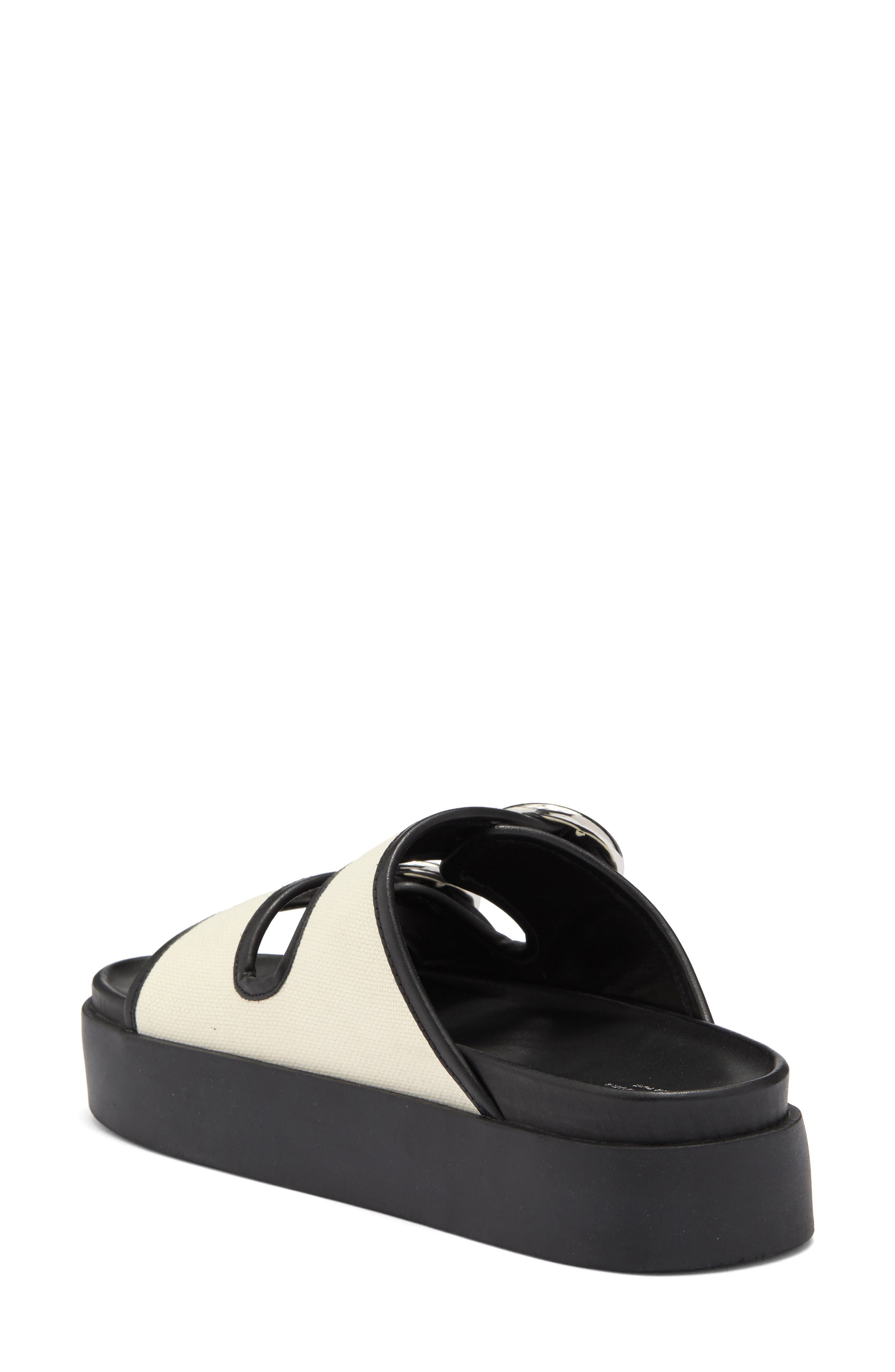 rag & bone Geo Buckle Platform Slide Sandal (Women) | Nordstromrack