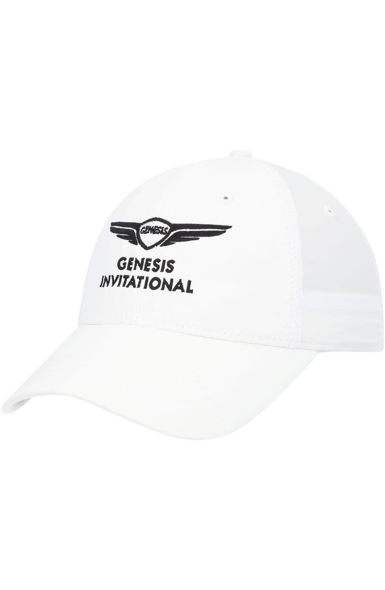 AHEAD Women's Ahead White Genesis Invitational Marion Adjustable Hat, Main, color, White