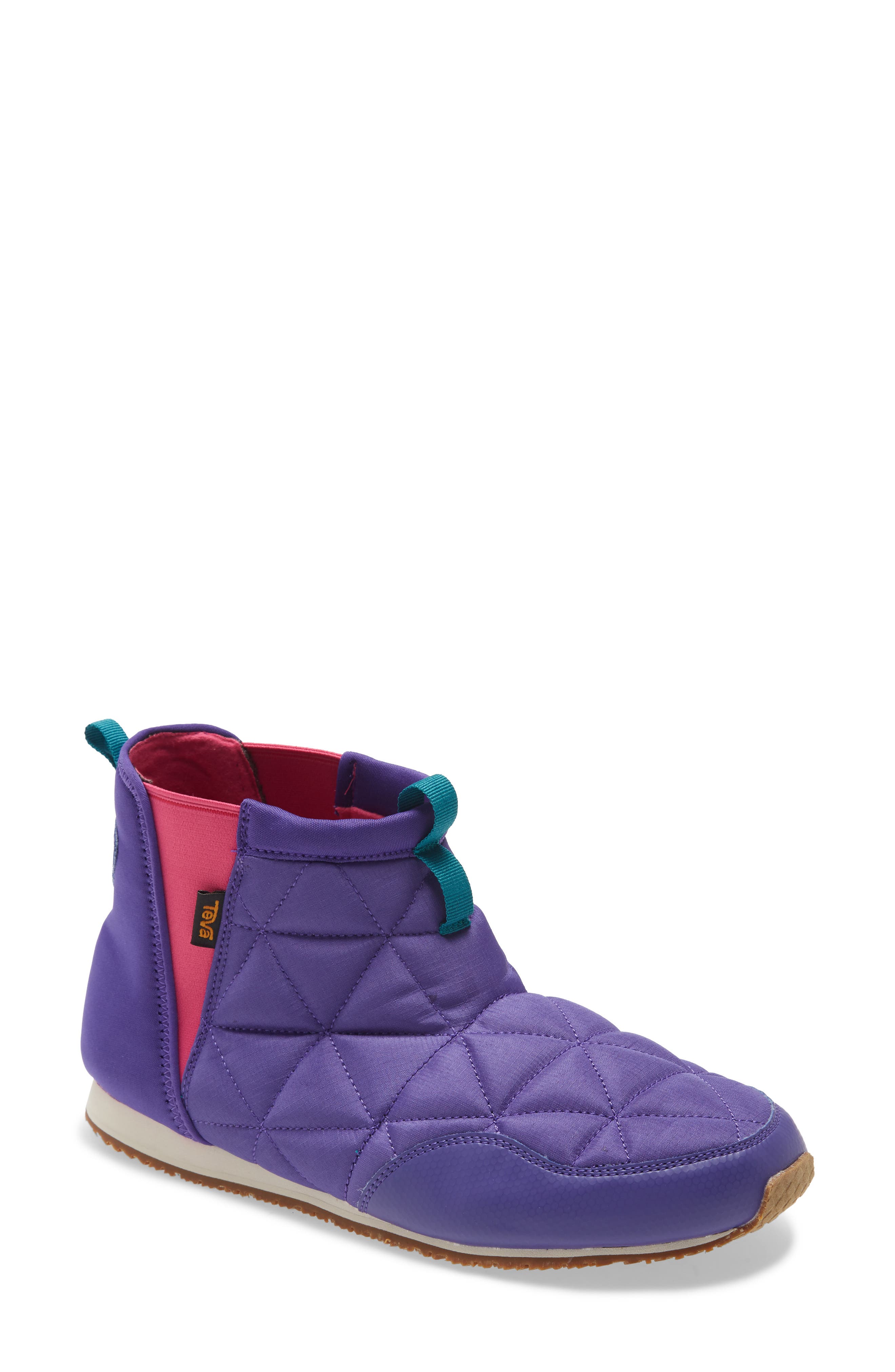 Ember Quilted Bootie, Main, color, ULTRAVIOLET