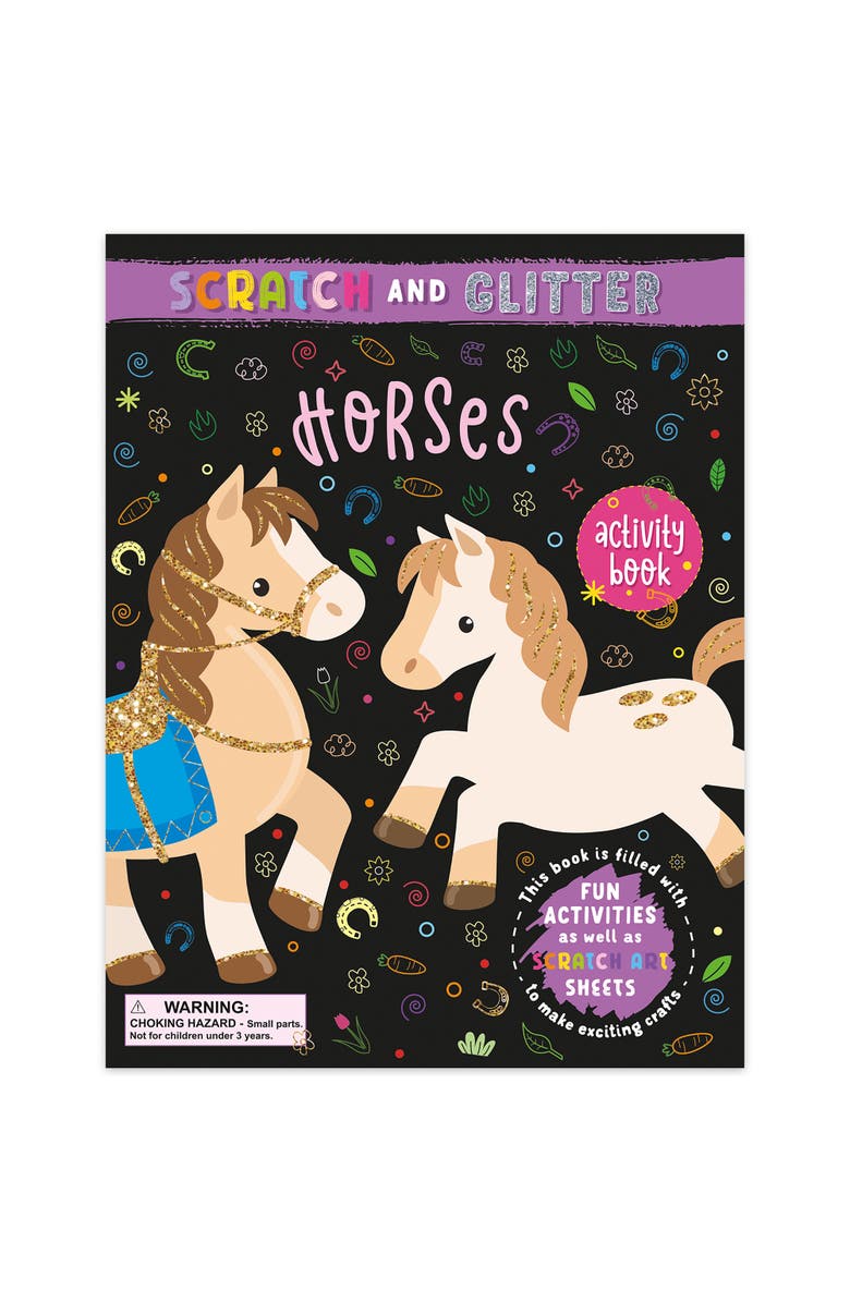 book 'n' app pApplishing house Scratch & Glitter Activity Book, Main, color, Multicolored