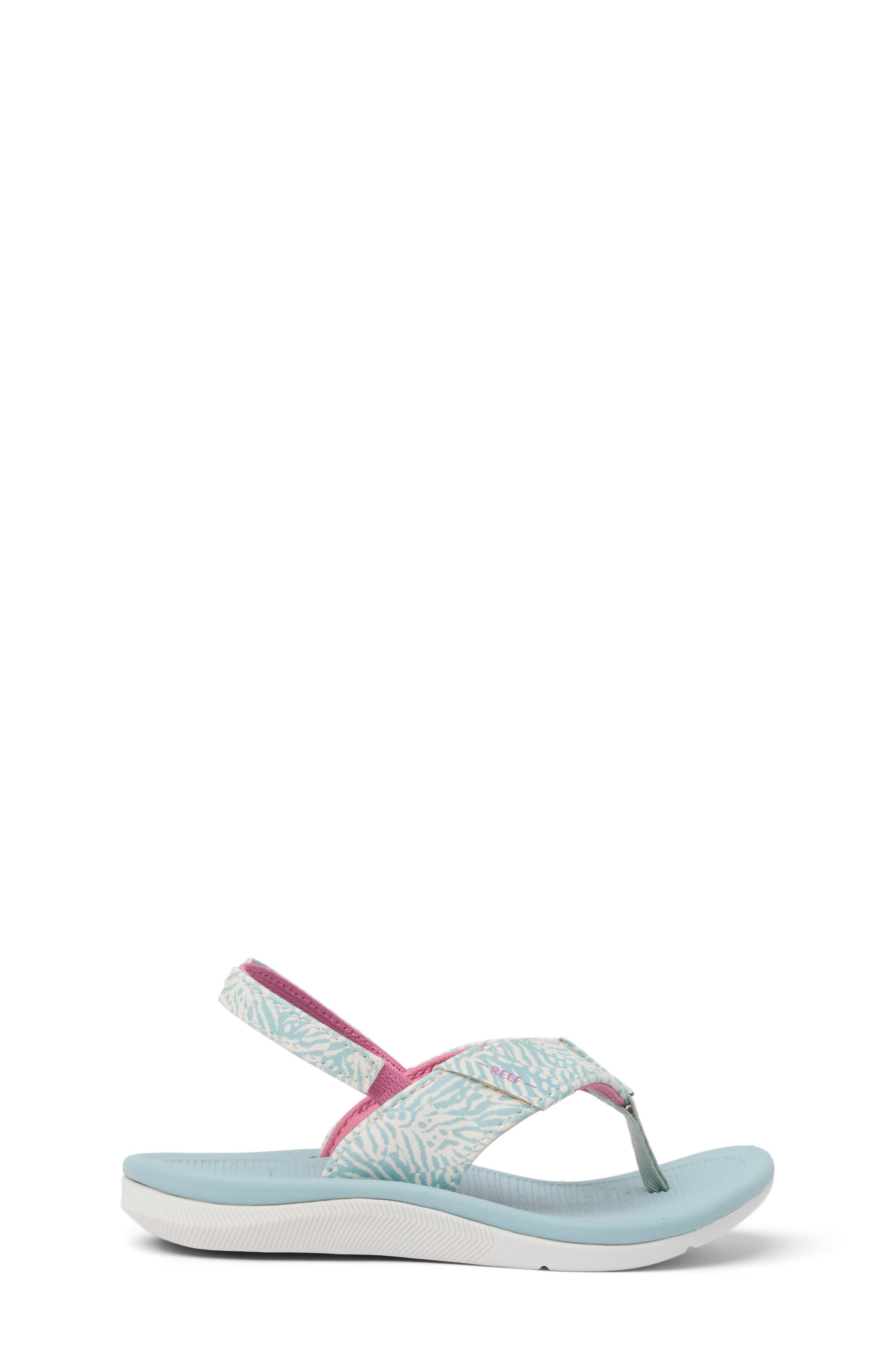 Kids' Little Santa Ana Sandal, Alternate, color, BLUE HAZE