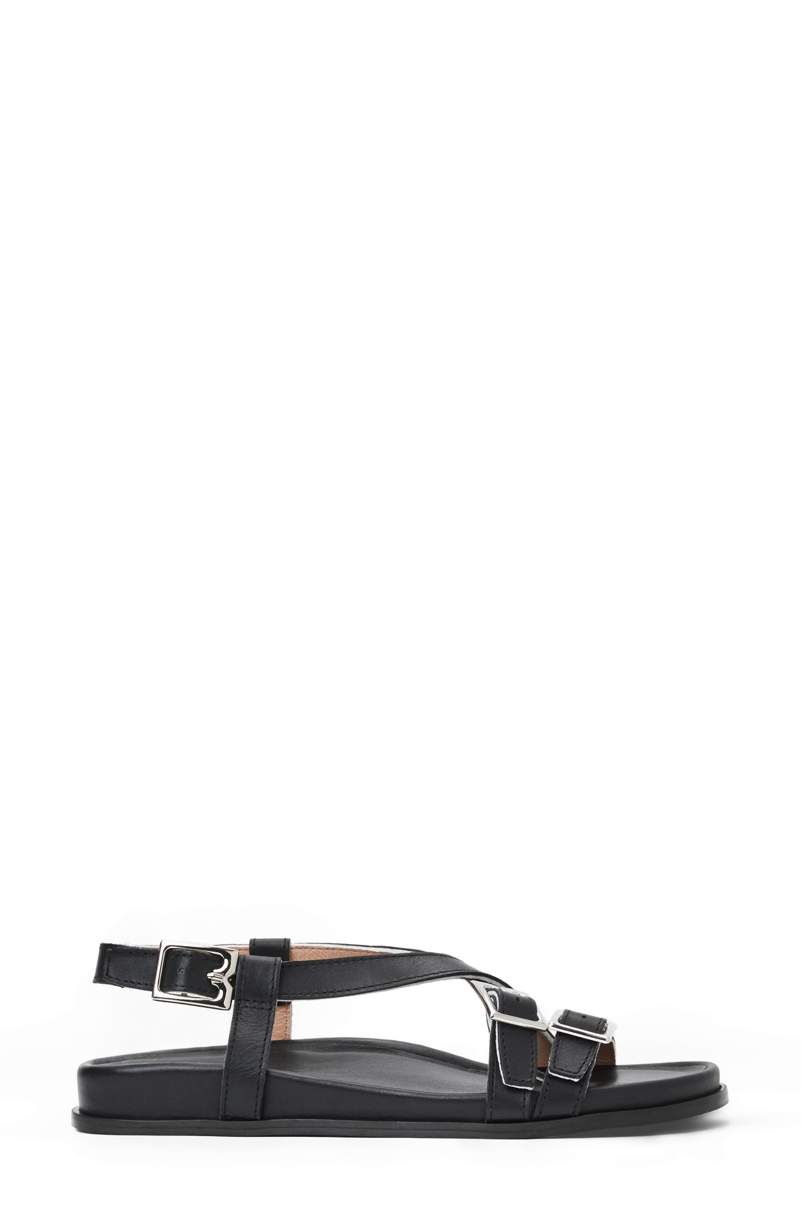 Bruno Magli Gianna Slingback Sandal, Alternate, color, Black Nappa