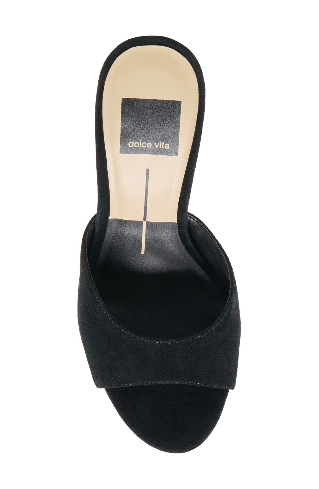 Rosha Slide Sandal, Alternate, color, ONYX SUEDE