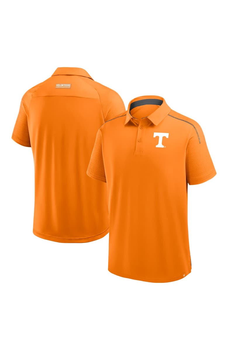 FANATICS Men's Fanatics Tennessee Orange Tennessee Volunteers Take The Lead Defender Raglan Polo, Main, color, Tennessee Orange