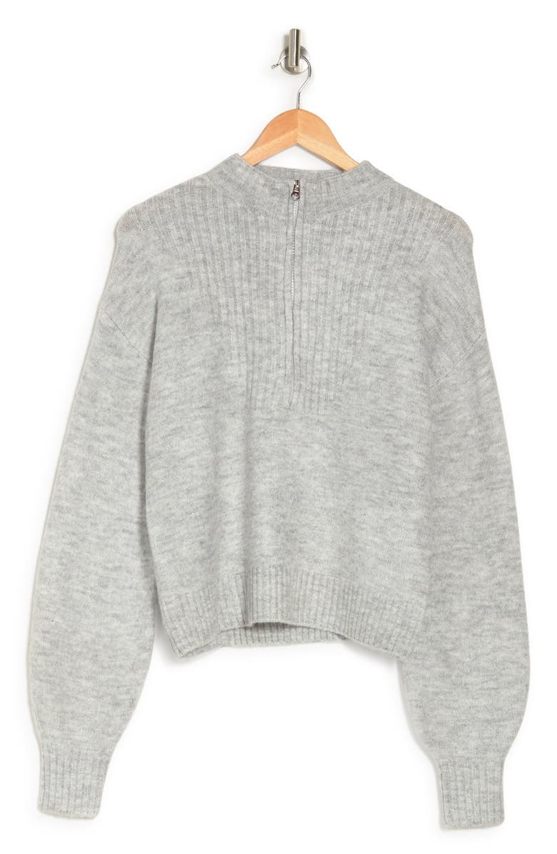 Sophie Rue Half Zip Sweater, Alternate, color, 