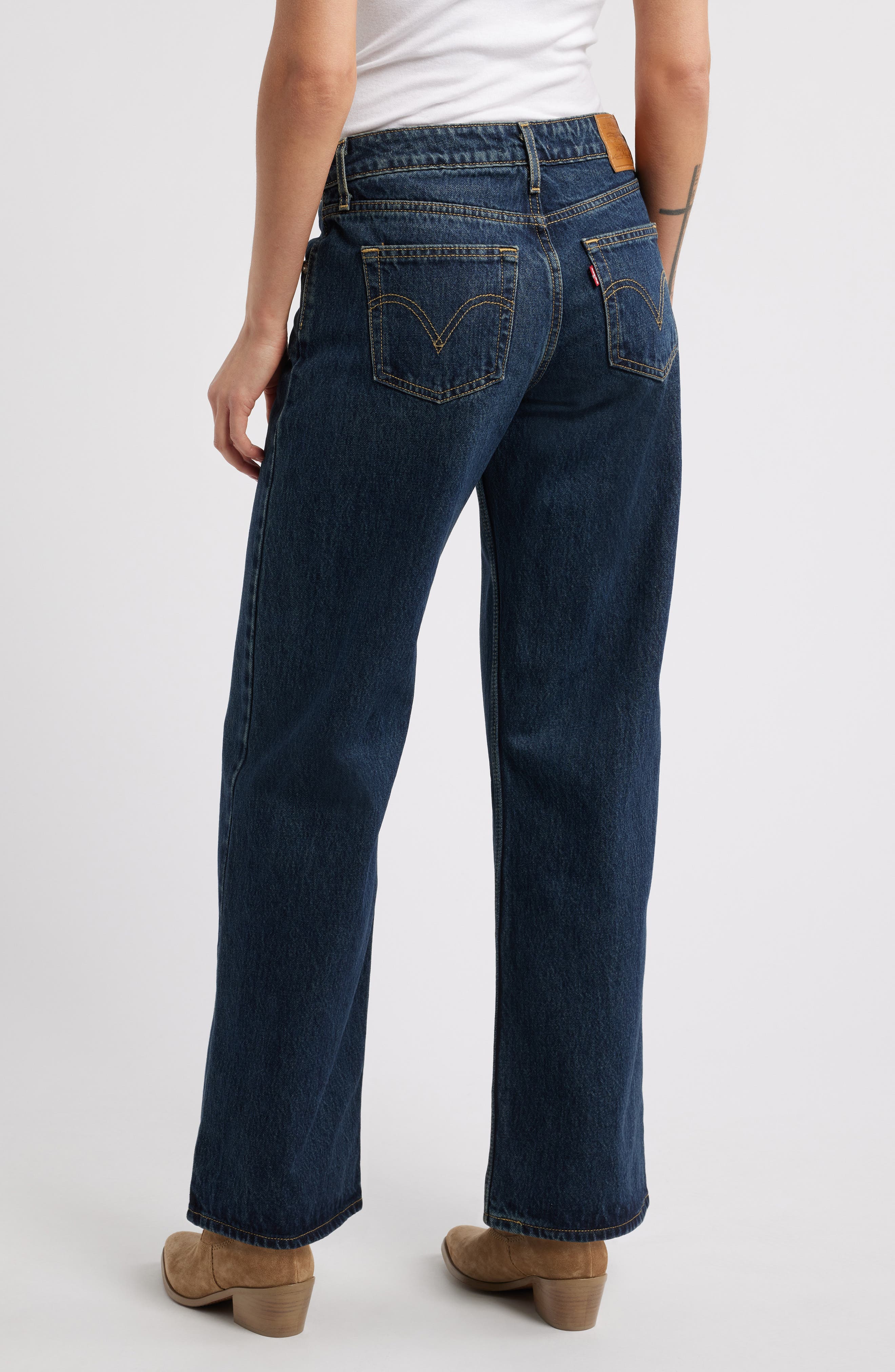 Low Loose Straight Leg Jeans - image 2