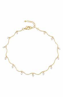 Crystal Drop Anklet