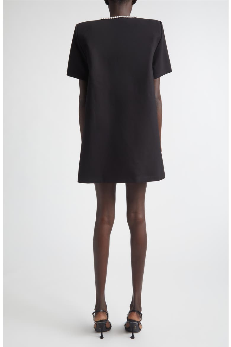 bow neck shirt dress The Tobie Mini Shirt Dress: Tie Neck Edition