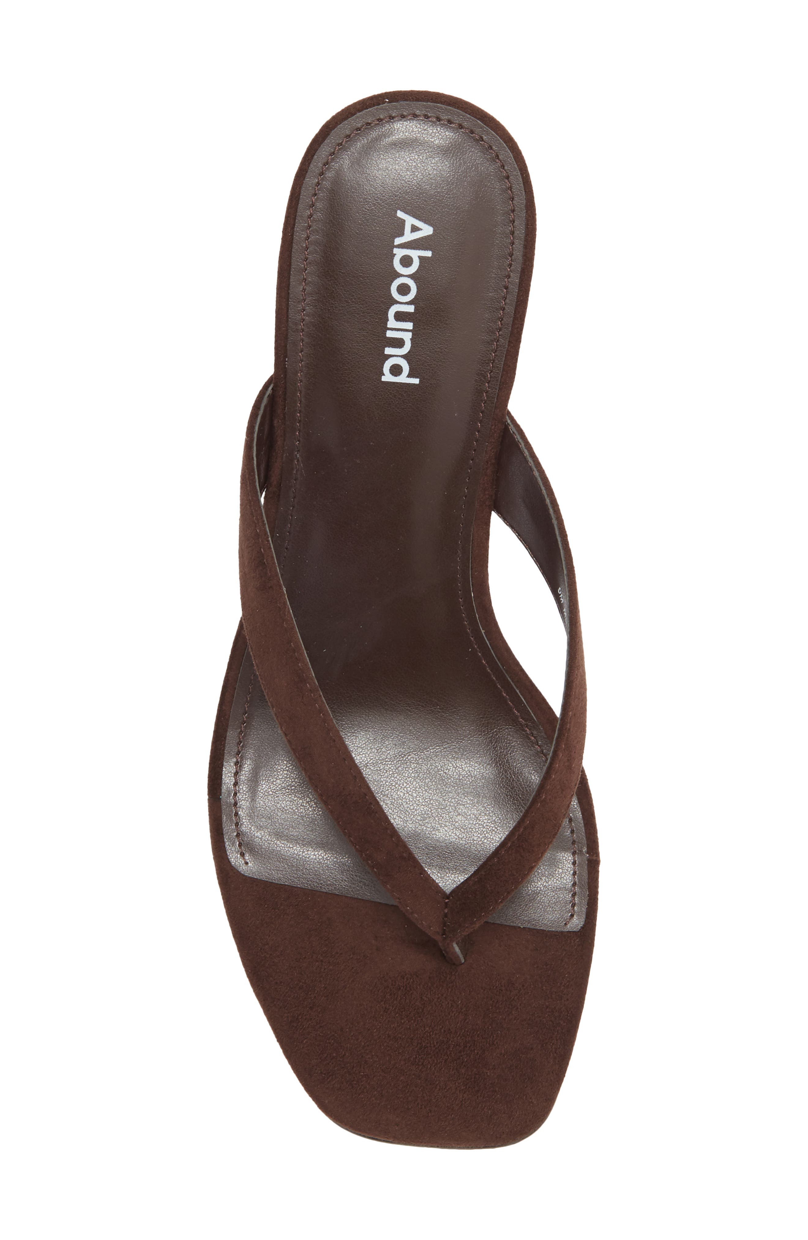Abound Macy Wedge Sandal, Alternate, color, Brown Chocolate