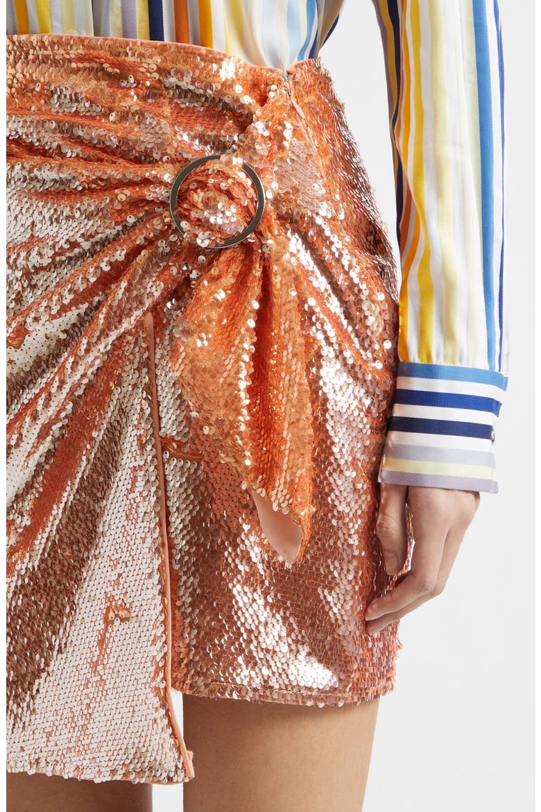 Dawson Sequin Miniskirt, Alternate, color, SPRITZ