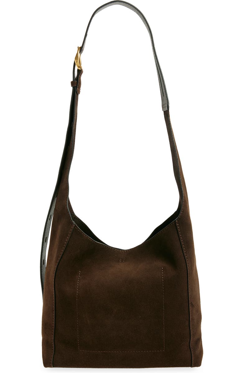 rag & bone Small Belize Basketweave Embossed Leather Shopper, Alternate, color,