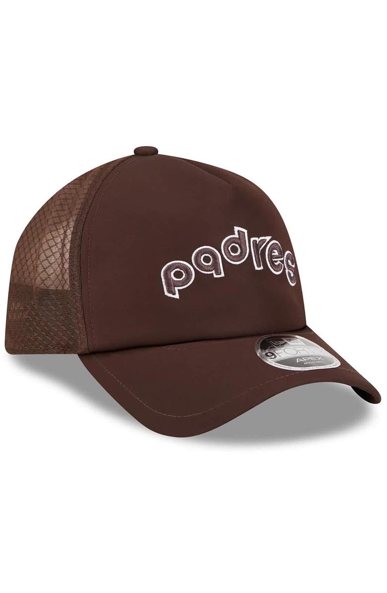 New Era Men's New Era Brown San Diego Padres 2026 Batting Practice Alternate Apex 9FORTY Adjustable Hat, Alternate, color, Brown