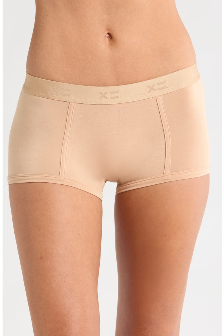 Stretch Modal Boyshorts, Main, color, CHAI